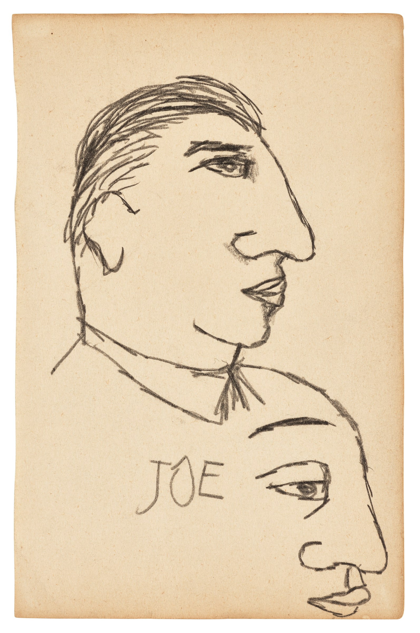 Untitled (Joe) by Lucian Freud