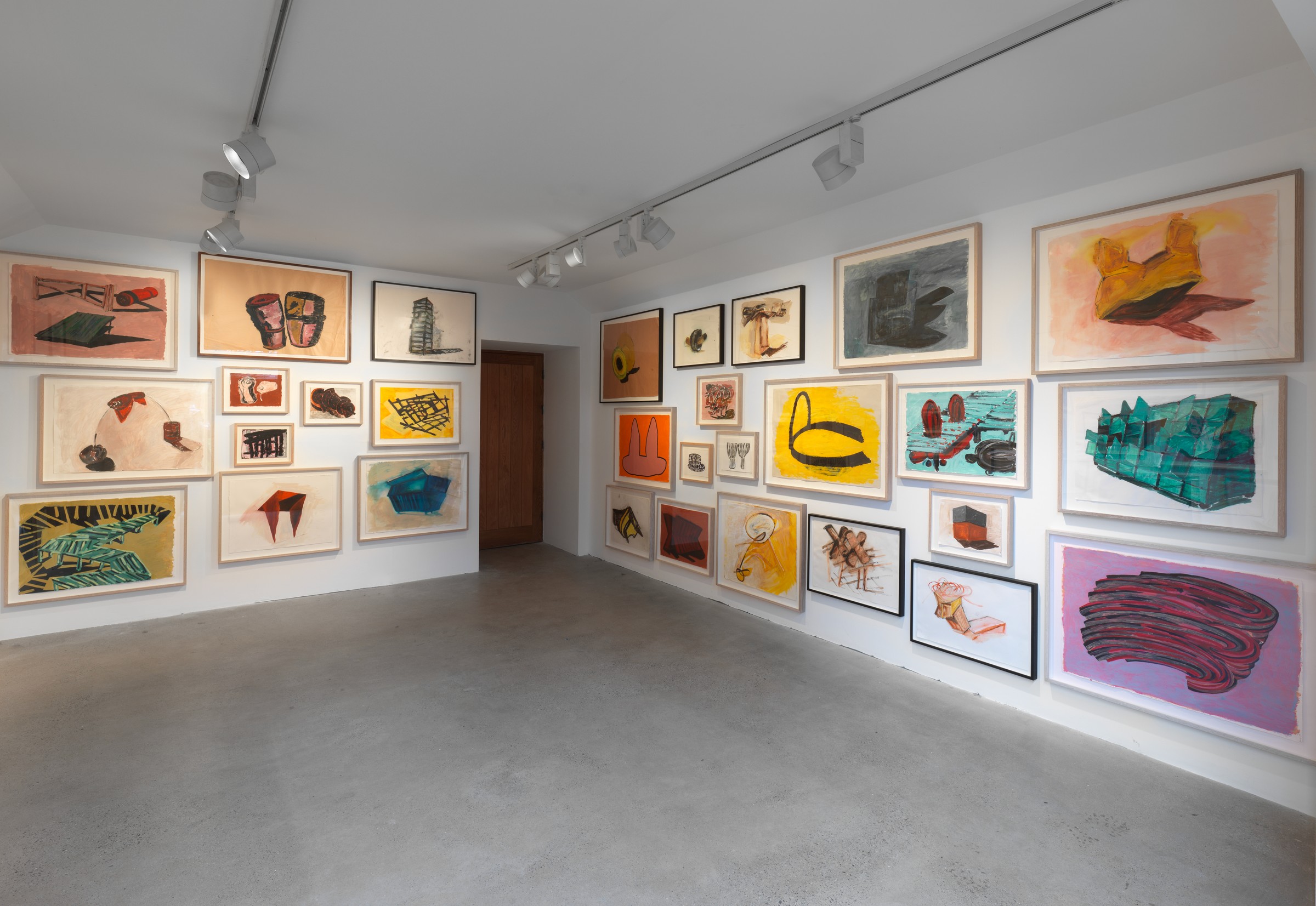 Phyllida Barlow, untitled: grinder (2014). Installation view, Hauser & Wirth Somerset.